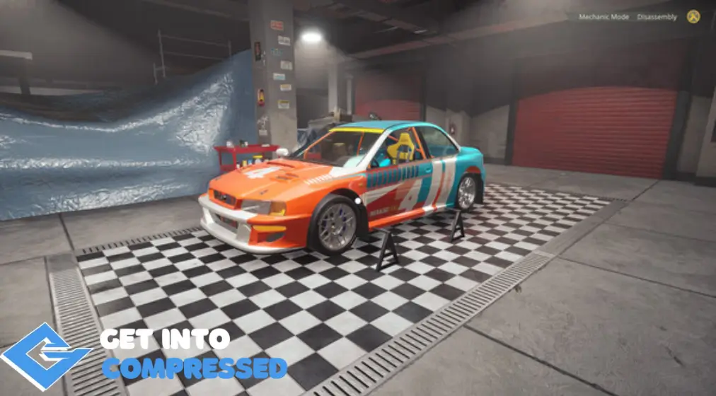 Rally Mechanic Simulator Game Modes